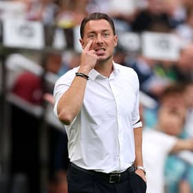 Matthias Jaissle, Manager of Newcastle United gives instructions to the team during the pre-season friendly match between Newcastle United and Bayer 04 Leverkusen at St James' Park on August 15, 2026 in Newcastle upon Tyne, England. (Photo by Stu Forster/Getty Images)