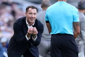 Matthias Jaissle, Manager of Newcastle United reacts during the Premier League 2026/27 match between Newcastle United and Liverpool FC at St James' Park on August 23, 2026 in Newcastle upon Tyne, England. (Photo by Molly Darlington/Getty Images)