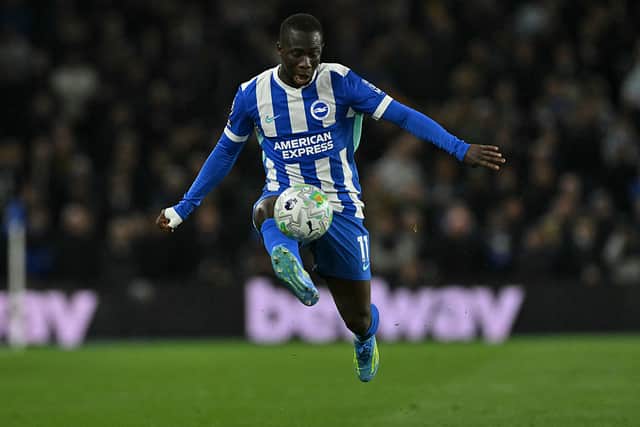 Brighton winger Yankuba Minteh was wanted by Liverpool