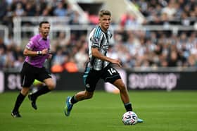 Newcastle United midfielder Sean Steur (Photo by Paul ELLIS / AFP via Getty Images)