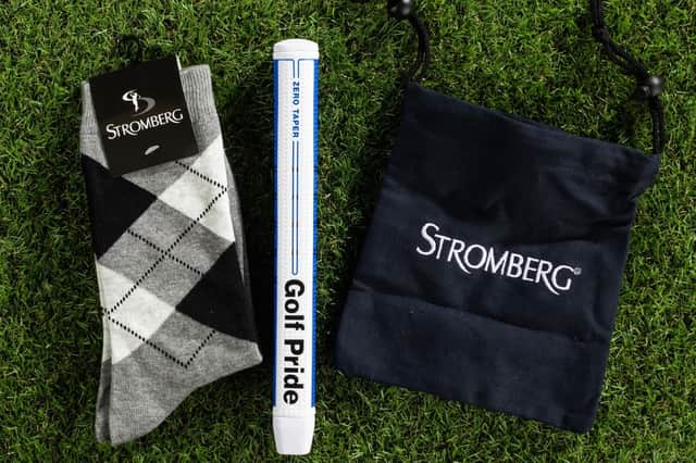 It's not all about golf balls. The American Golf Luxury Advent Calendar also includes practical treats such as Stromberg socks, a Golf Pride grip and a handy accessories pouch.