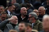 Former footballer Alan Shearer looks on before the Premier League 2026/27 match between Newcastle United and Aston Villa FC at St James' Park on October 17, 2026 in Newcastle upon Tyne, England. (Photo by Ian MacNicol/Getty Images)