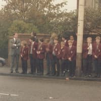 A gallery of photos of pupils, staff and classrooms at St Cuthbert's School in Benton's past