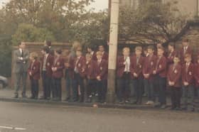 See if you can spot a pupil you recognise in this photo from the 1980s at the school.