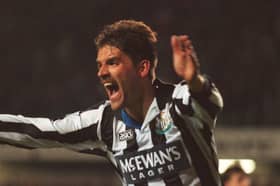 Former Newcastle United defender Philippe Albert.
