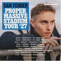 Sam Fender to return to St. James' Park for Proper Massive Stadium Tour 2027