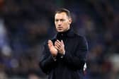 Matthias Jaissle, Manager of Newcastle United, acknowledges the fans after the Carabao Cup Fourth Round match between Everton and Newcastle United at Hill Dickinson Stadium on October 29, 2026 in Liverpool, England. (Photo by Jan Kruger/Getty Images)
