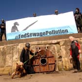 Surfers Against Sewage campaigners want steps taken to prevent sewage polluting Scarborough's coastline