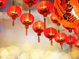 The final day of Chinese New Year is celebrated with the Lantern Festival. Photo: Toa55 / Getty Images / Canva Pro.
