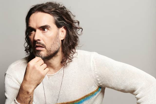 Comedian Russell Brand takes his new show - 33 - on tour