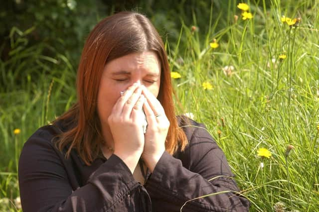 Millions of people suffer from hay fever in the UK