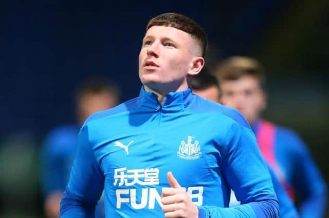 Newcastle midfielder Elliot Anderson has joined Bristol Rovers