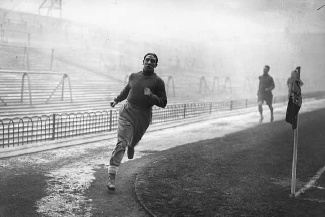 One time Arsenal striker Ted Drake who scored in the 1936 FA Cup Final.