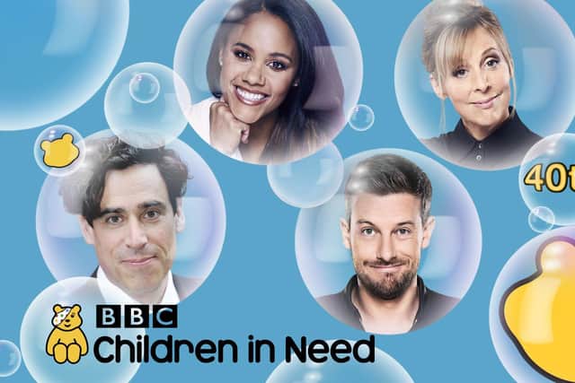 Hosts of Children In Need 2020 programme include Stephen Mangan, Alex Scott MBE, Chris Ramsey and Mel Giedroyc
