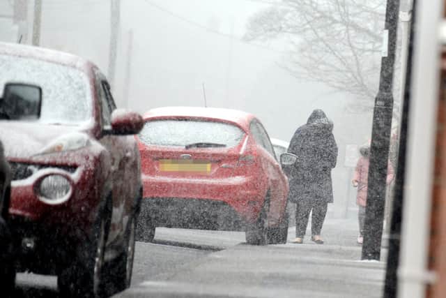 Neorth east weather: Yellow weather warning for ice and snow extended by Met Office into weekend