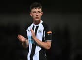 Joe White has joined Hartlepool United on loan for the rest of the season (Photo by Michael Regan/Getty Images)
