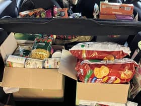 Staff from Real, based in Piries Place, spent a day volunteering for the Horsham District Foodbank