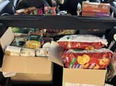Staff from Real, based in Piries Place, spent a day volunteering for the Horsham District Foodbank