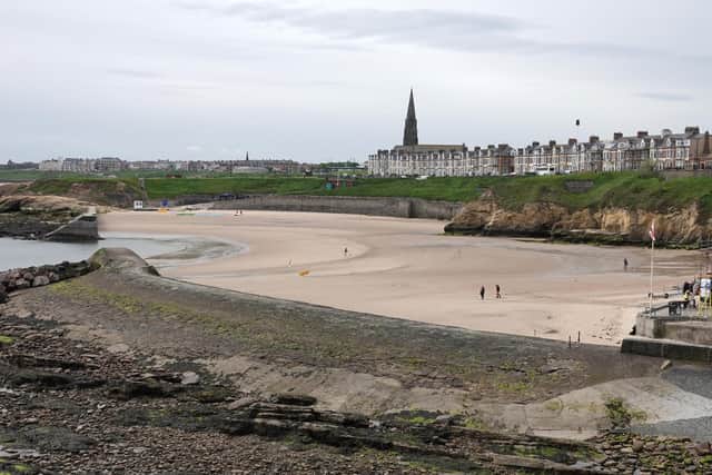 The dog ban is now in place on North Tyneside's beaches, including at Cullercoats Bay.