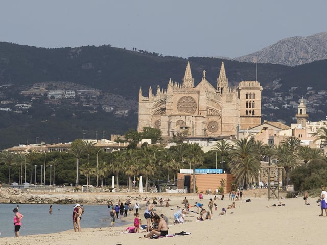 Palma de Mallorca has it all, stunning beaches, great weather and an amazing city to explore. Flights from Newcastle Airport start from £78 according to Skyscanner. Photo by JAIME REINA/AFP via Getty Images