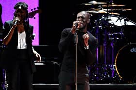 Stormzy will play in Newcastle on Tuesday March 15. (Photo by Gareth Cattermole/Getty Images)