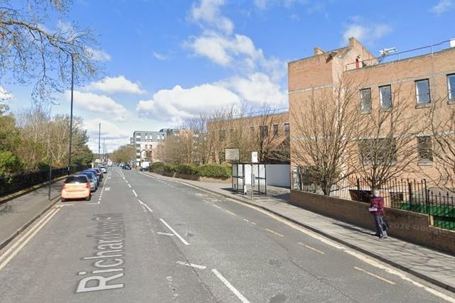 Richardson Road runs between Leazes Crescent and Spital Spital Tongues and past the Royal Victoria Infirmary. 1,141 parking tickets were issued along the road in 2022.