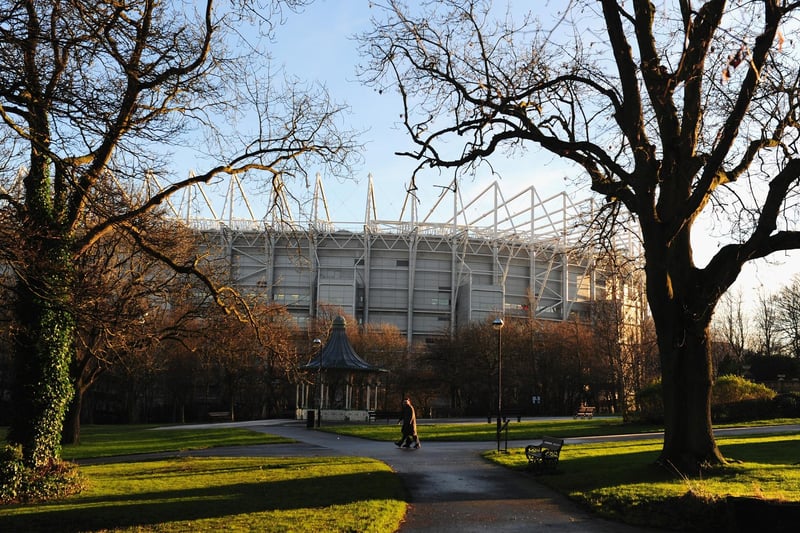 Leazes Park sits in the shadow of St James Park and has a 4.6 rating from 378 reviews.  (Photo by Stu Forster/Getty Images)
