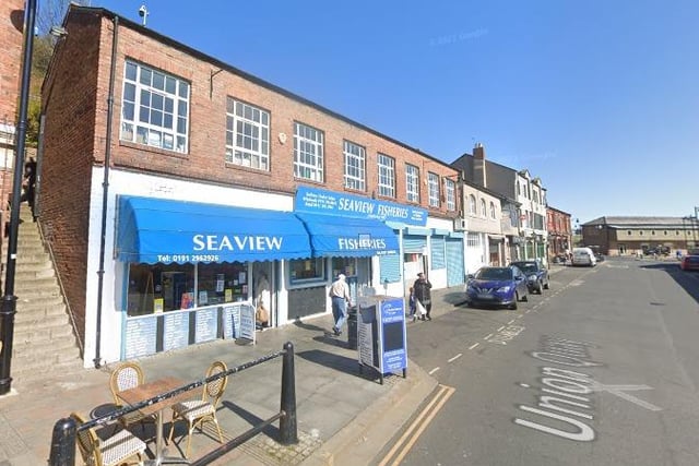 Seaview Fisheries on North Shields' Quay has a 4.8 rating from 333 reviews.