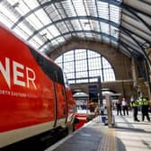 Train company LNER has said Newcastle United fans travelling to the Carabao Cup final at Wembley Stadiumby train should look to book allocated seats. (Photo credit - TOLGA AKMEN/AFP via Getty Images)