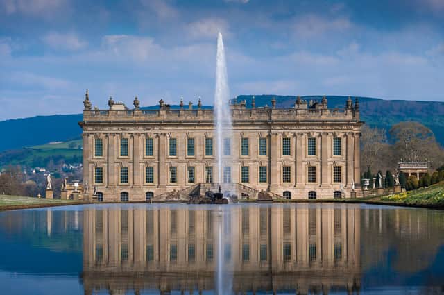 Beautiful Chatsworth House. Image: Chatsworth House Trust