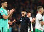 Newcastle United head coach Eddie Howe.