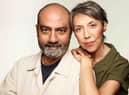 George Alagiah and Mary Huckle  (photo:  Rankin/Macmillan Cancer Support)