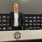 Sir Jim Ratcliffe visiting Manchester United in January. (Photo by Simon Peach/PA Wire)