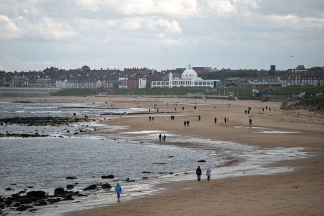 We've all been there - no plans on a weekend and the sun starts to shine through the clouds, check the forecast and head straight to the nearest metro and get ready for an afternoon at Whitley Bay or South Shields.  (Photo by OLI SCARFF/AFP via Getty Images)
