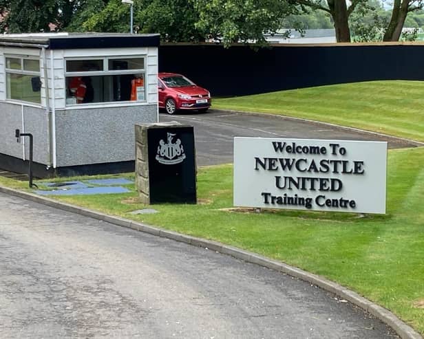 Newcastle United training ground.