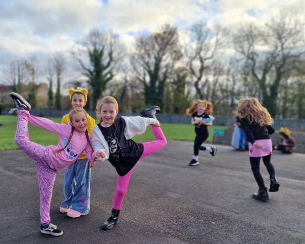 St Cuthbert's Catholic Primary School raise funds for Children In Need