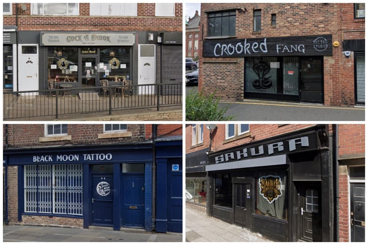 Newcastle tattoos The top rated tattoo shops across the city according
