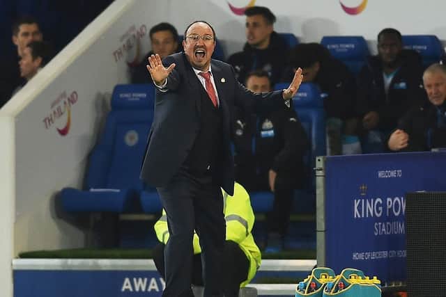 Rafa Benitez has been linked with taking over at Leicester City (Photo by Laurence Griffiths/Getty Images)
