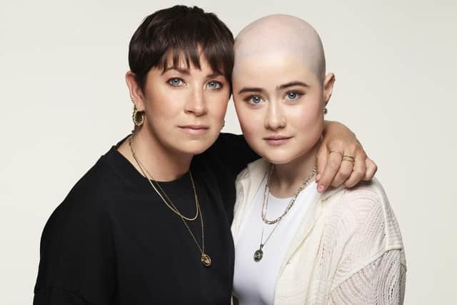 Lauren Mahon and Shell Rowe (photo:  Rankin/Macmillan Cancer Support)