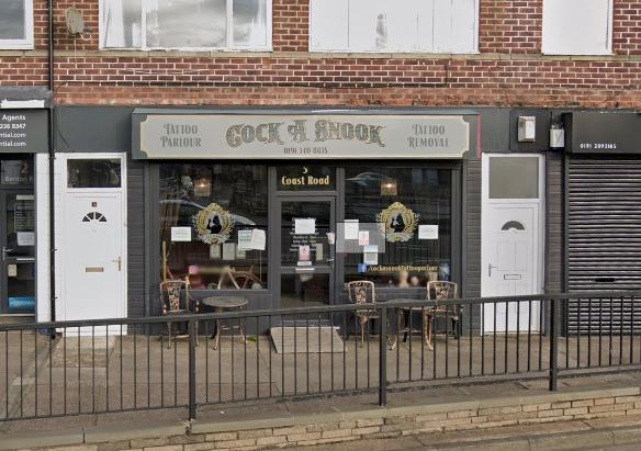Cock a Snook Tattoo Parlour on Benton Road in Heaton has a 4.9 rating from 108 reviews.