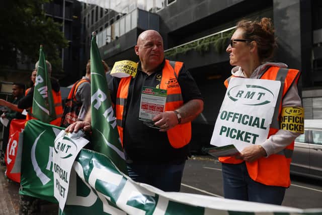Train strikes UK September 2022: When are the next strikes and how will industrial action impact Newcastle's travel options? (Photo by Hollie Adams/Getty Images)