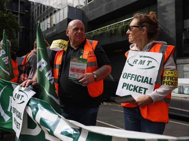Train strikes: When are the next strikes and how will the RMT Union's industrial action impact Newcastle's travel options? (Photo by Hollie Adams/Getty Images)