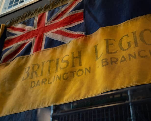 The 1921 British Legion Darlington Branch Standard