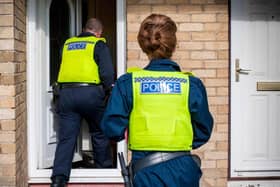 Officers were called to an incident on Tuesday 