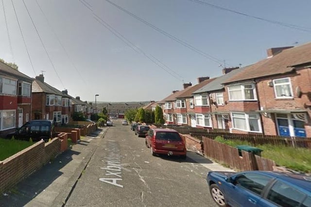 The average price of a property in Benwell was £130,000 in 2022 according to the data.