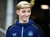 Newcastle United winger Anthony Gordon.