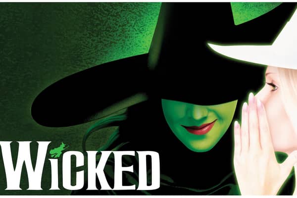 A set for Wicked has been spotted in a UK village