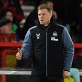 Newcastle United boss Eddie Howe. 