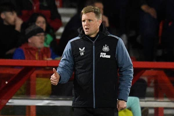 Newcastle United boss Eddie Howe. 