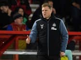 Newcastle United boss Eddie Howe. 